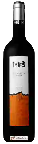 Wijnmakerij 1+1=3 (U Mes Fan Tres) - Tempranillo - Syrah