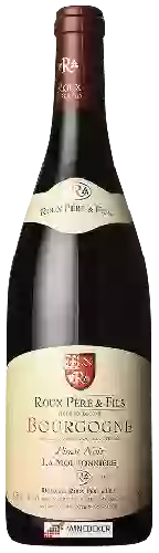 Wijnmakerij Roux Père & Fils - Pinot Noir Bourgogne La Moutonnière