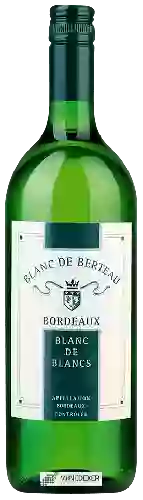 Wijnmakerij Univitis - Blanc de Berteau Blanc de Blancs Bordeaux