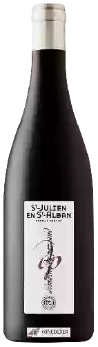 Wijnmakerij Éric Texier - Domaine de Pergaud Côtes du Rhône St-Julien en St-Alban Vieille Serine