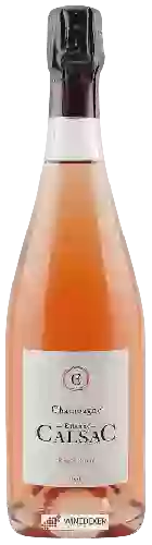 Wijnmakerij Etienne Calsac - Rose de Craie Rosé Champagne