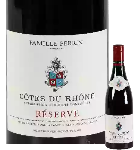 Wijnmakerij Famille Perrin - Le Grand Prébois Côtes du Rhône Bio