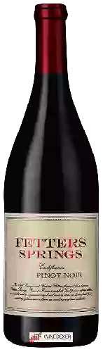 Wijnmakerij Fetters Springs - Pinot Noir