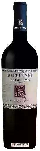 Wijnmakerij Feudi di Guagnano - Diecianni Primitivo