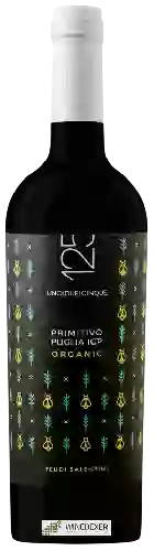 Wijnmakerij Feudi Salentini - 125 Uno Due Cinque Organic Primitivo Puglia