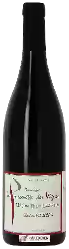 Domaine La Pascerette des Vignes - Mâcon-Milly-Lamartine Rouge