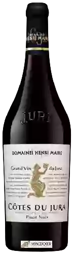 Wijnmakerij Henri Maire - Pinot Noir Côtes du Jura