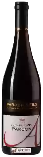 Wijnmakerij Pardon & Fils - Cuvée Antoine Joseph Pardon Rouge