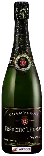 Wijnmakerij Saint-Sauveur - Frèdéric Thomas - Carte Noire Brut Champagne