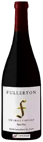 Wijnmakerij Fullerton Wines - Fir Crest Vineyard Pinot Noir