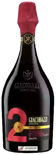 Wijnmakerij Giacobazzi - 2 Fruttato Lambrusco Grasparossa di Castelvetro Amabile