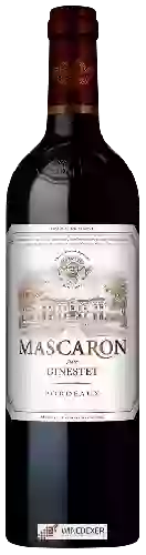 Wijnmakerij Ginestet - Mascaron Bordeaux Rouge