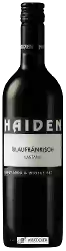 Wijnmakerij Haiden - Kastanie Blaufränkisch