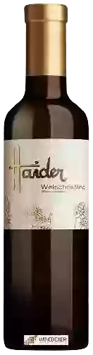 Wijnmakerij Haider - Welschriesling Beerenauslese