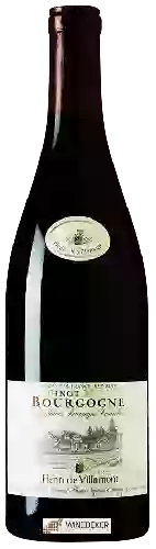 Wijnmakerij Henri de Villamont - Bourgogne Pinot Noir
