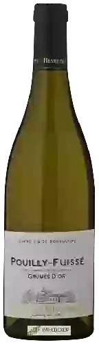 Wijnmakerij Henri de Villamont - Pouilly-Fuisse 