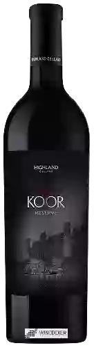 Wijnmakerij Highland Cellars - Koor Reserve