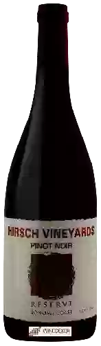 Wijnmakerij Hirsch Vineyards - Reserve Pinot Noir