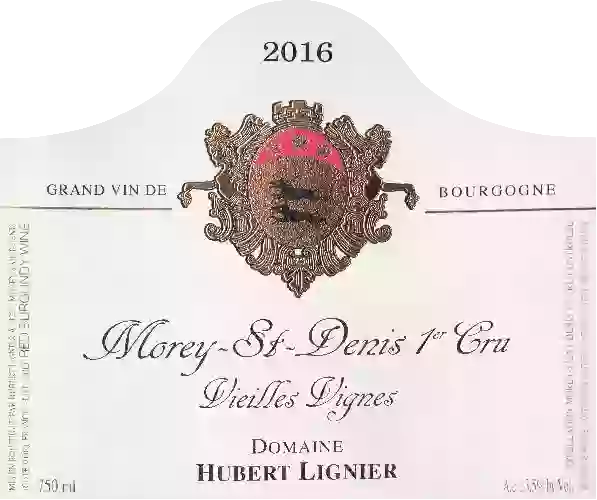 Wijnmakerij Hubert Lignier - Morey-St-Denis 1er Cru 'Clos des Ormes'