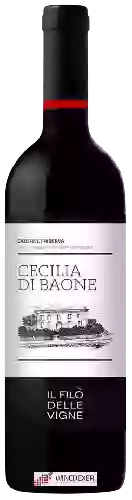 Wijnmakerij Il Filò Delle Vigne - Cecilia di Baone Cabernet Riserva