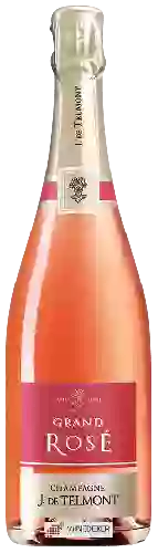 Wijnmakerij J. de Telmont - Grand Rosé Brut Champagne