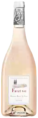 Domaine de Jarras - Favet 9-10 Tête de Cuvée Gris de Gris