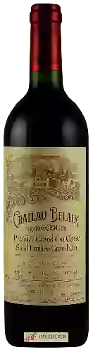 Wijnmakerij Jean Dubois-Challon - Ch&acircteau Belair Saint-&Eacutemilion Grand Cru (Premier Grand Cru Classé)