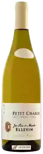 Wijnmakerij Jean-Pierre Alexandre Ellevin - Petit Chablis