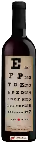 Wijnmakerij Joel Gott - Eye Chart Red