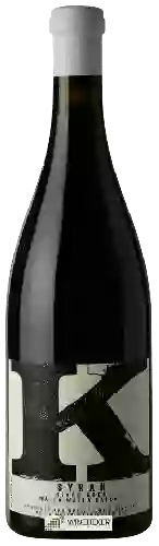 Wijnmakerij K Vintners - River Rock Syrah