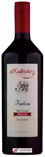 Wijnmakerij Kalleske - Fordson Zinfandel