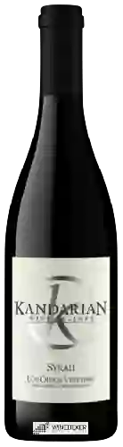 Wijnmakerij Kandarian - Los Oidos Vineyard Syrah