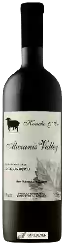 Wijnmakerij Koncho - Alazanis Valley Red Semi Sweet