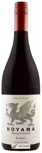 Wijnmakerij Koyama - Pearson's Vineyard Pinot Noir