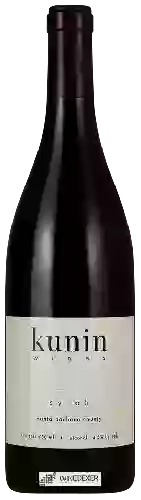 Wijnmakerij Kunin - Santa Barbarine Syrah