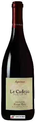 Wijnmakerij Le Cadeau Vineyard - Équinoxe Pinot Noir