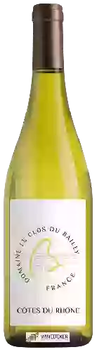 Domaine le Clos du Bailly - Côtes du Rhône Blanc