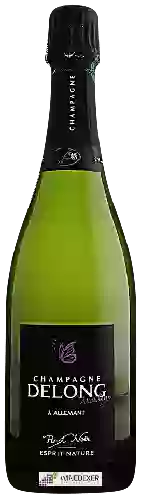 Wijnmakerij Delong - Esprit Nature Pinot Noir Champagne