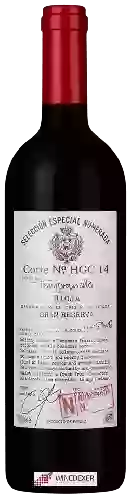 Wijnmakerij Marqués de Butrago - Selección Especial Numerada Rioja Corte No. HGC 14 Gran Reserva Tempranillo