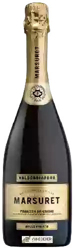 Wijnmakerij Marsuret - Agostino Prosecco di Valdobbiadene Millesimato Superiore Dry