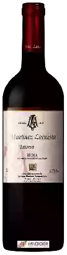 Wijnmakerij Martinez Lacuesta - Rioja Reserva