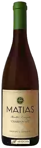 Wijnmakerij Matias - Rosella's Vineyard Chardonnay