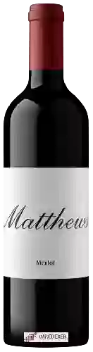 Wijnmakerij Matthews - Merlot