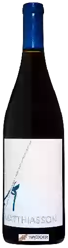 Wijnmakerij Matthiasson - Matthiasson Vineyard Cabernet Franc