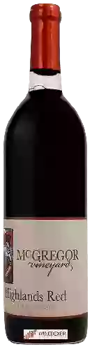 Wijnmakerij McGregor Vineyard - Highlands Red