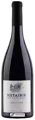 Wijnmakerij Metairie - Les Barriques Pinot Noir