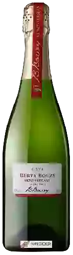 Wijnmakerij Mont-Ferrant - Cava Berta Bouzy Extra Brut