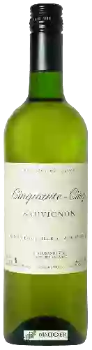 Wijnmakerij Les Vignerons d'Alignan du Vent - Cinquante-Cinq Sauvignon
