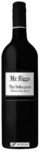 Wijnmakerij Mr. Riggs - The Delinquent Shiraz