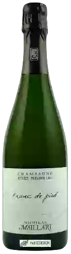 Wijnmakerij Nicolas Maillart - Franc de Pied Champagne Premier Cru